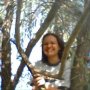 This is my friend Erin climbing a tree.