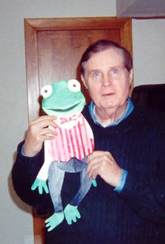 Here is Kermit with the illustrious Dr. Vaughan.